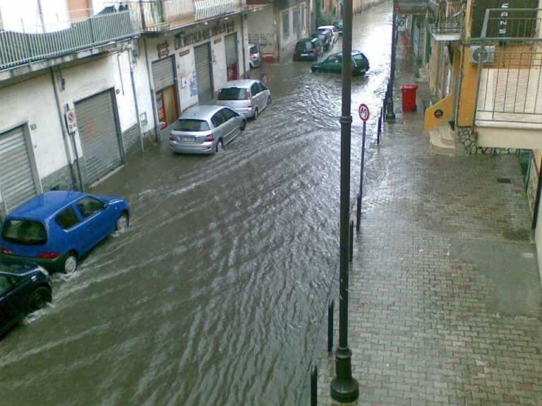 Maltempo, le immagini degli allagamenti nell’Agro