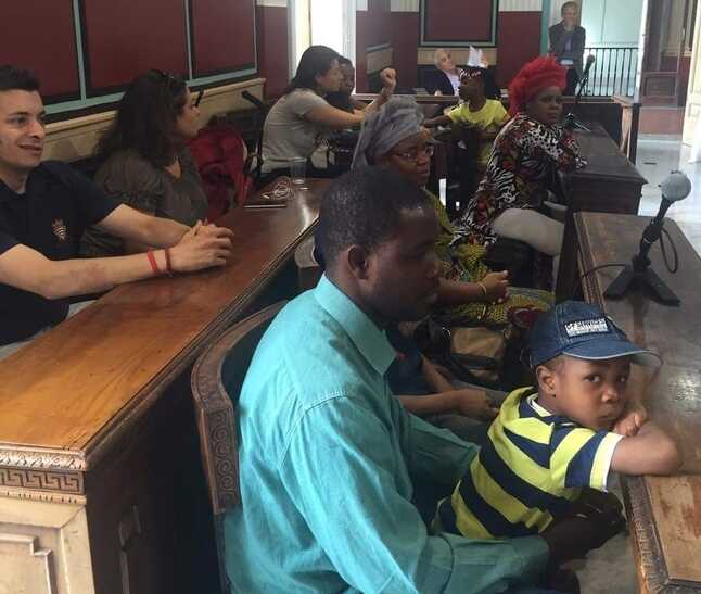 Ercolano, l’Amministrazione riceve i rifugiati di Casa Mandela