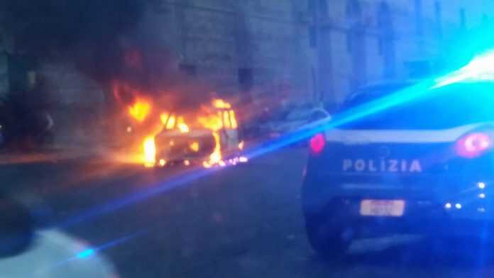 incendio auto