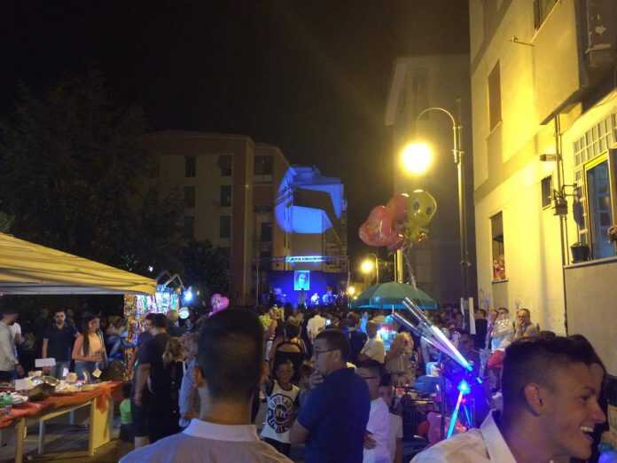 rione palazzine festa San Pio 2016 Pagani