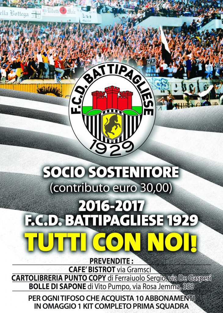 BATTIPAGLIESE abbonamenti 2016-17