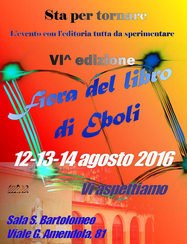 VI edizione della “Fiera del libro” di Eboli