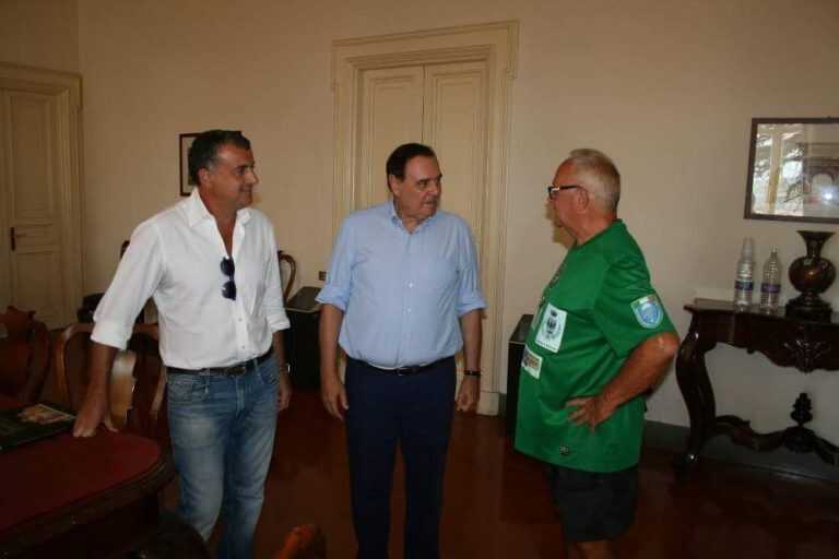 Benevento, Mastella incontra Alessandro Bellière