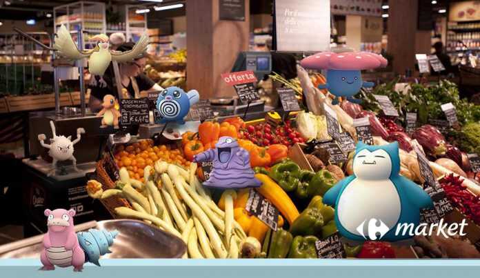 pokemon go carrefour