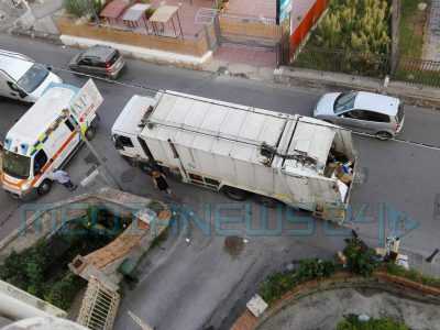 infortunio netturbino pagani 2