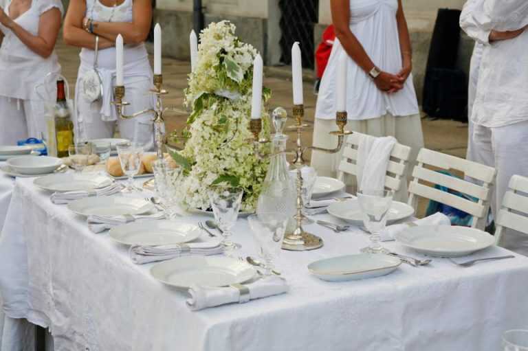 White Dinner: cena in bianco a Baronissi