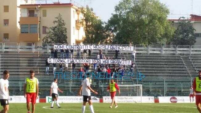 Turris, gli ultras chiedono di più