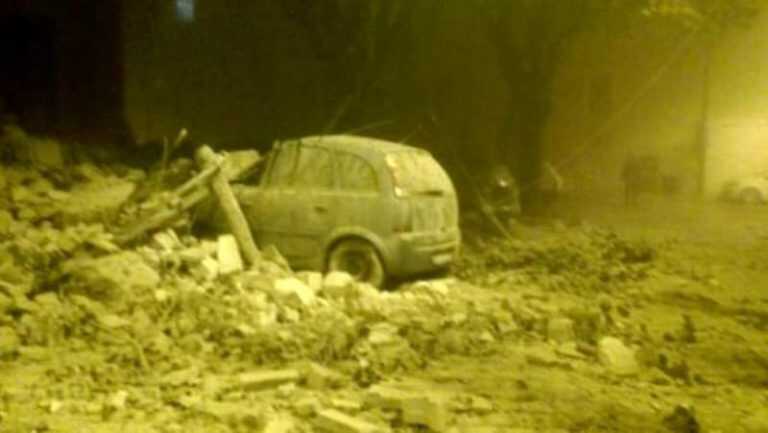 Terremoto, crolli e feriti. Un morto di infarto a Tolentino