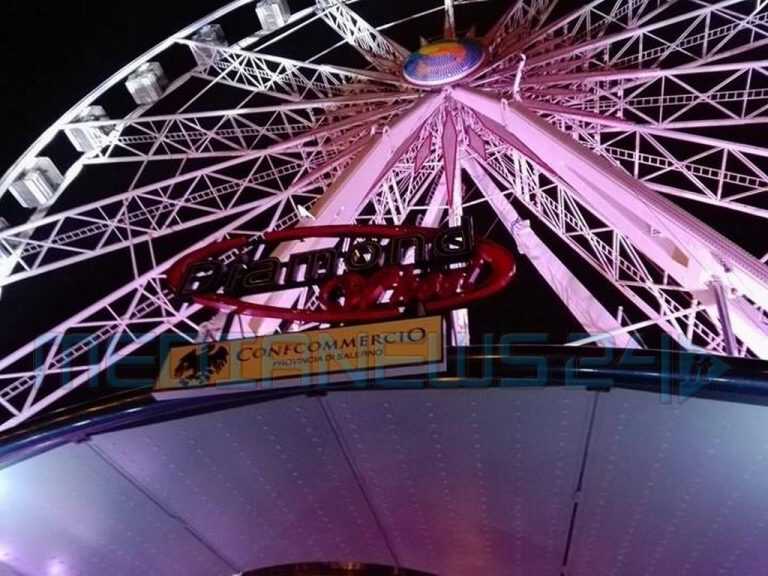 Salerno/Pagani, Niccolò inaugura la Ruota Panoramica