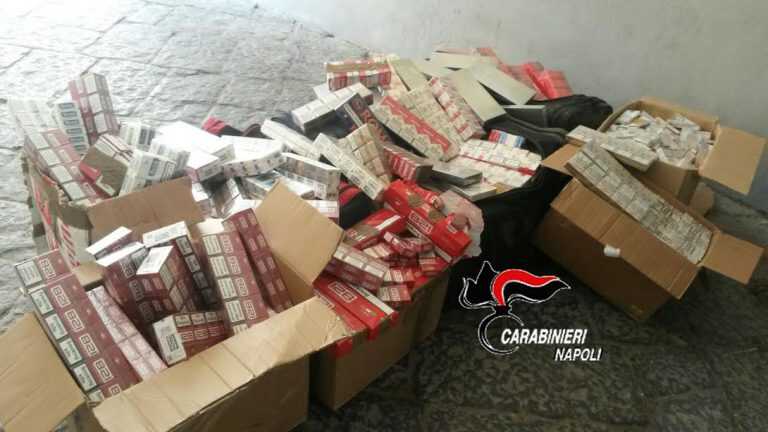 Contrabbando di sigarette: sequestrate 750 stecche
