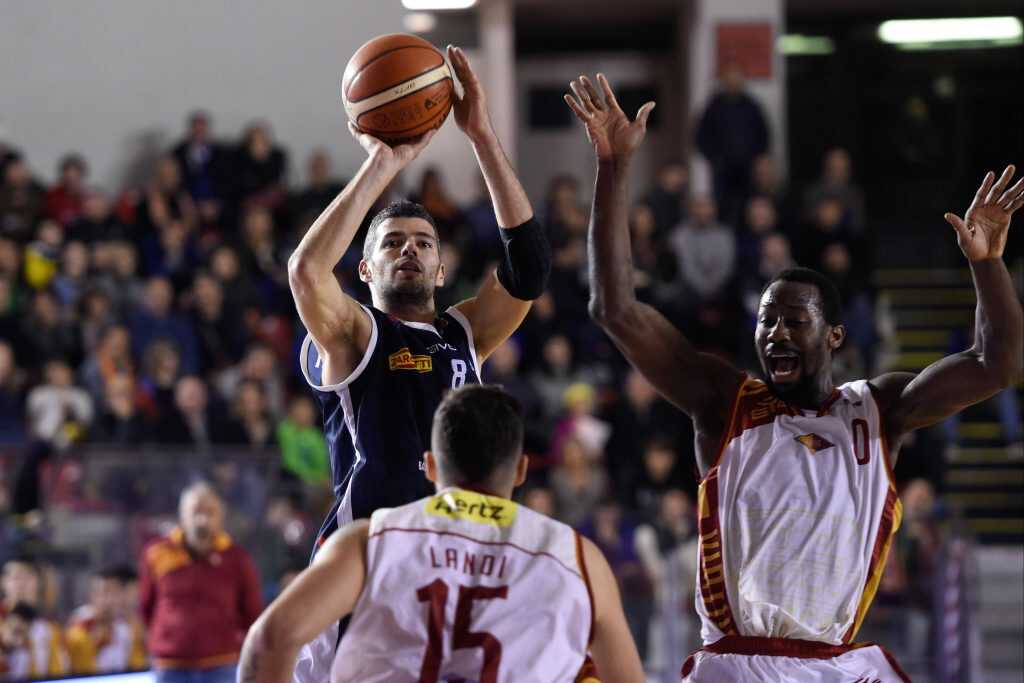 Riccardo Santolamazza Unicusano Roma - Basket Agropoli Campionato Basket LNP 2016/2017 Roma 13/11/2016 Foto Ciamillo-Castoria