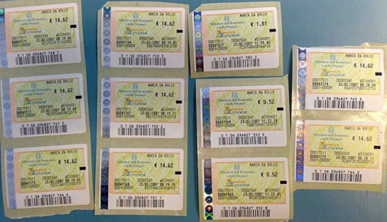 Marche da bollo contraffatte, controlli anche al Tar. Sgominata organizzazione