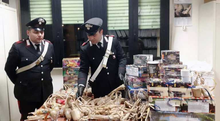 Maxi sequestro di ordigni esplosivi: erano nascosti in un sottoscala