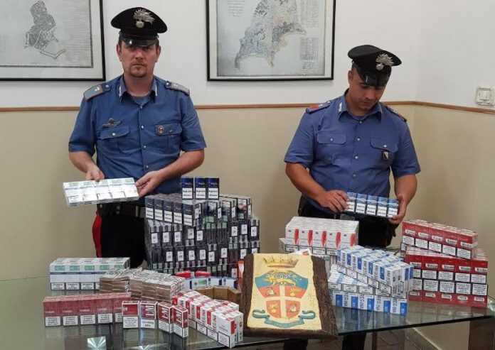 sequestro sigarette contrabbando