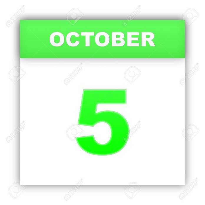 Day on the calendar. 3d