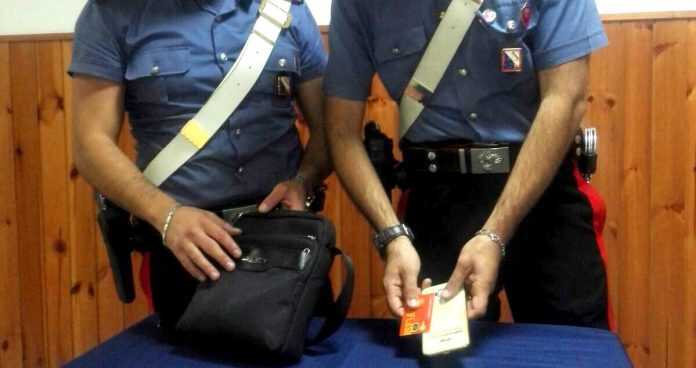 RAPINA FINTI CARABINIERI POMPEI