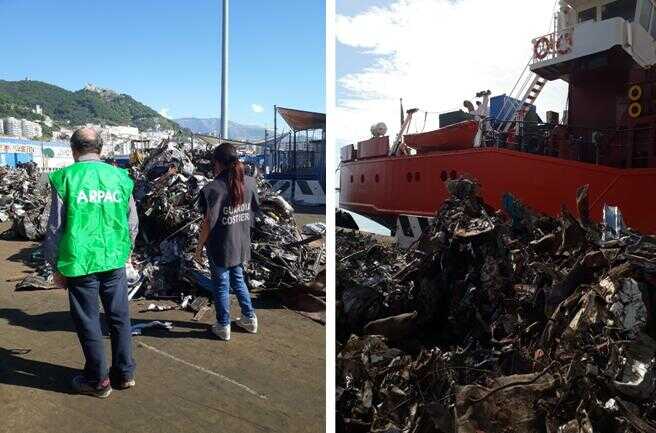 sequestro porto salerno