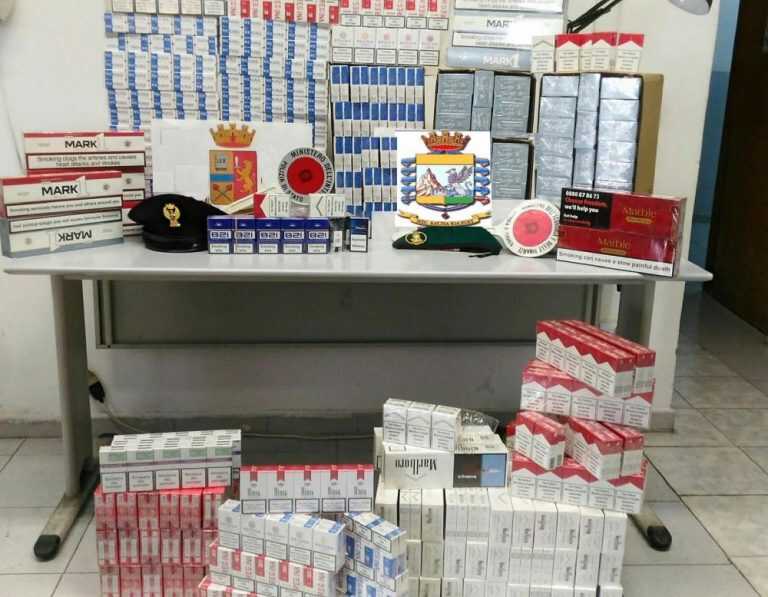 Contrabbando di sigarette, 28 persone coinvolte, stimato danno erariale per 2.5 mln di euro