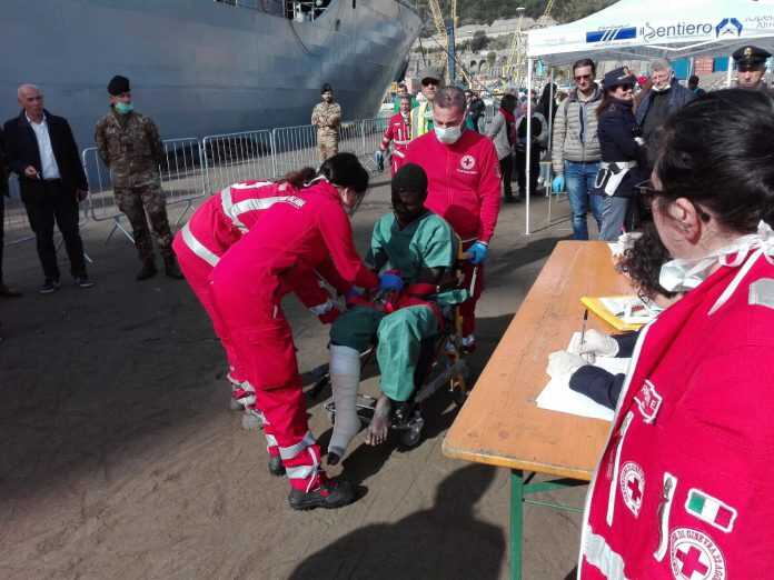 sbarco con migranti morte