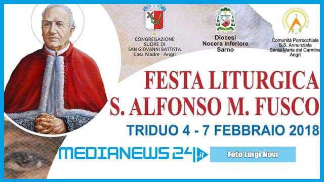 Angri in festa per Sant’Alfonso Maria Fusco.
