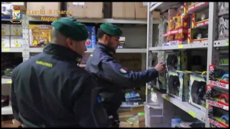 Sequestrati 5 milioni di articoli contraffatti e giochi di Halloween