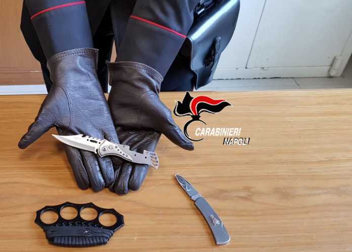 COLTELLI SEQUESTRATI CP CENTRO