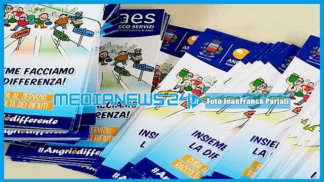 Angri. AES nelle scuole: Partita la campagna per una buona raccolta differenziata