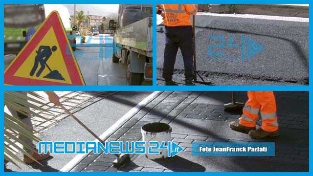 Angri, limite di velocità: Realizzati i primi dossi artificiali in alcune strade