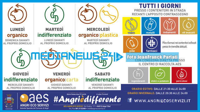 Angri. Rifiuti, continua l’emergenza sulla raccolta