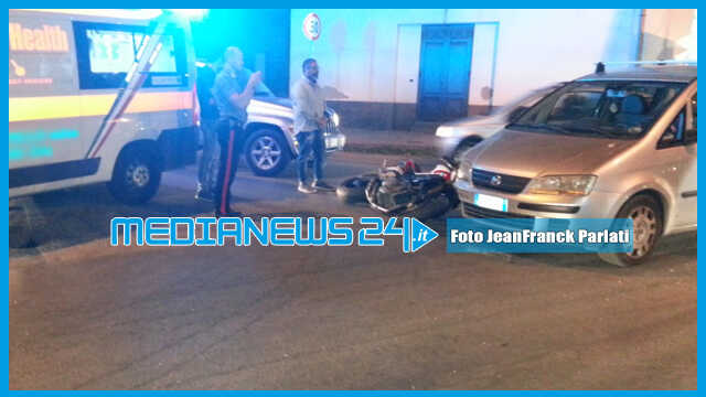 Sant'Egidio Monte Albino - Incidente tra auto e moto