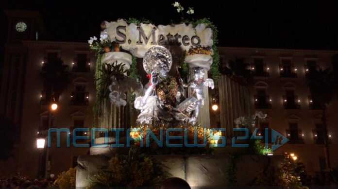 Processione San Matteo 2018 - IV - Le statue - 6 San Matteo (Copia)
