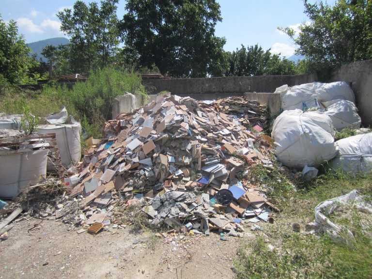 Castel San Giorgio. Sequestrata fabbrica di ceramica per smaltimento abusivo