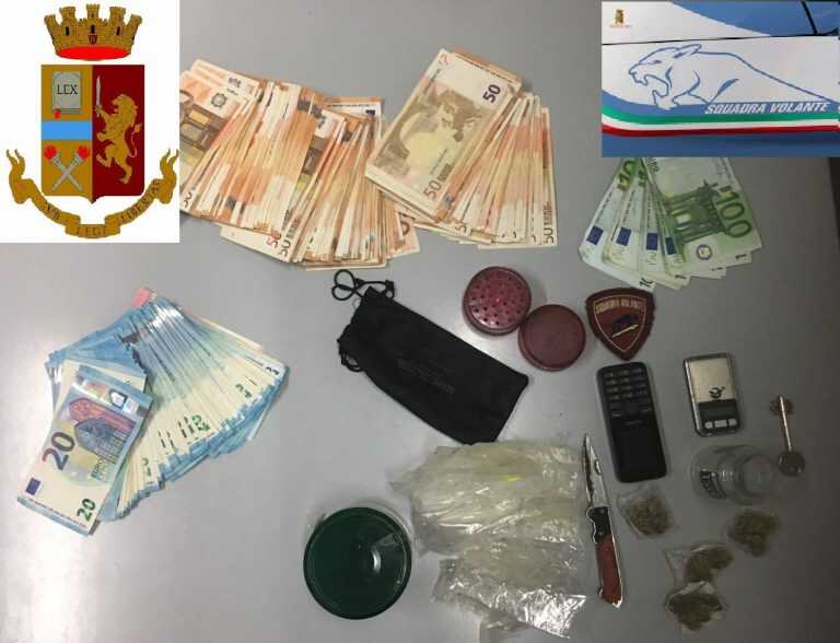 Arrestato giovane spacciatore salernitano