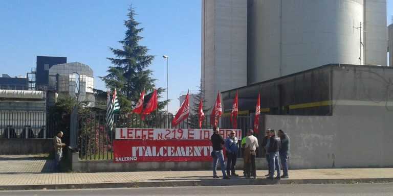 Italcementi Salerno, quale futuro: assemblea dei lavoratori con i vertici nazionali Filca Cisl