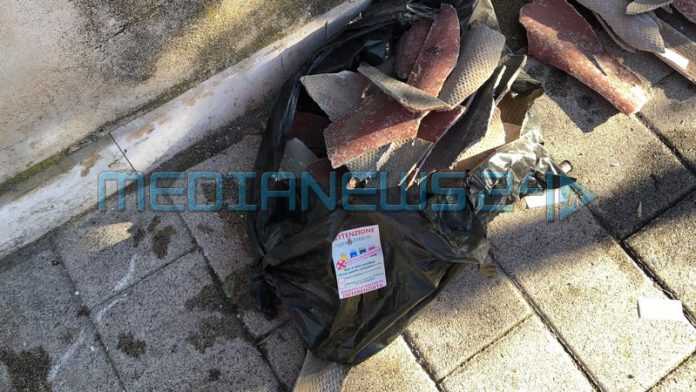 Amianto via Trento 9 novembre 2018