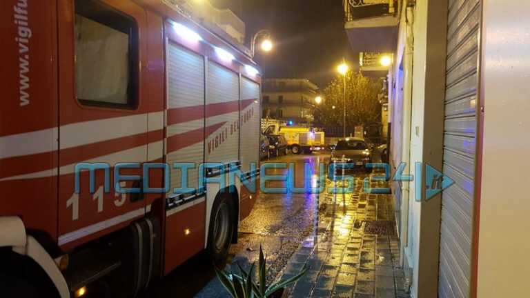 vigili fuoco esplosione arezzo