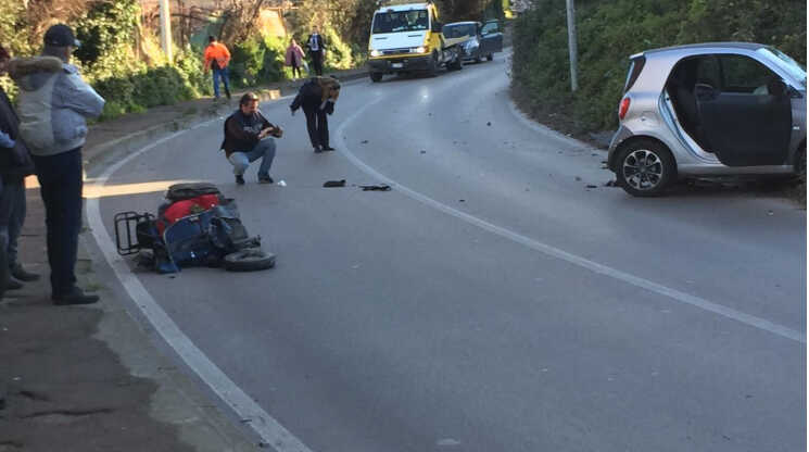 Castellammare. Incidente in Vespa, muore 55enne
