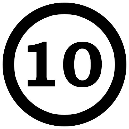 number-10