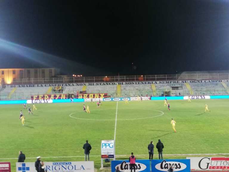 Casertana-Juve Stabia 0-0. Il bunker delle Vespe resiste