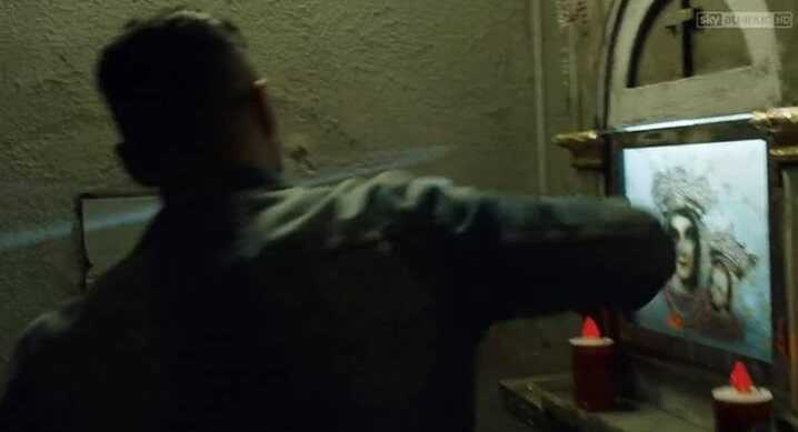 Gomorra nella bufera, oltraggio alla Madonna