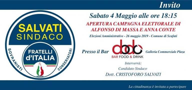 Scafati. Di Massa e Conte stasera con Salvati al Dodo