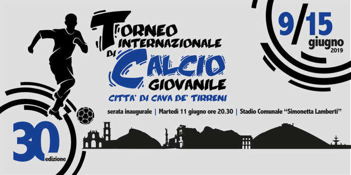 Cava de’ Tirreni, lunedì la presentazione del Torneo Internazionale Giovanile