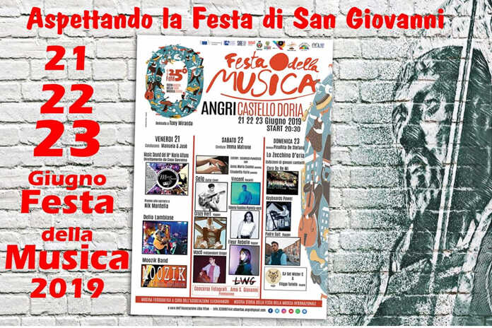 Angri – “La Festa della Musica”: dall’Europa alla cittadina doriana