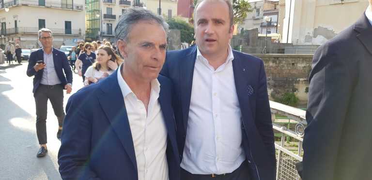 Ballottaggio Scafati. Incontro Iannone-Di Massa, briefing in piazza