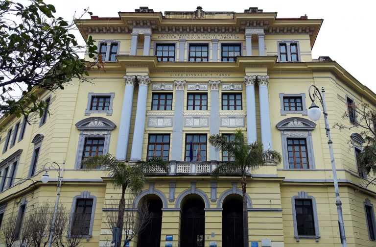 Salerno, consegna dei lavori per il Tasso