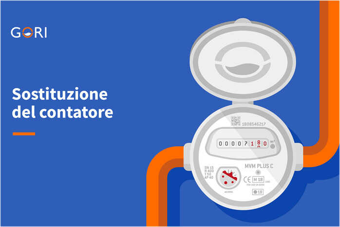 Gori, sostituzione dei contatori in 4 comuni