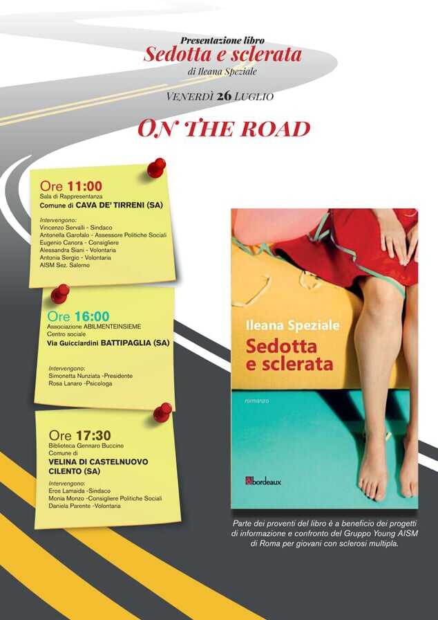 Cava de’ Tirreni, domani presentazione di Sedotta e Sclerata