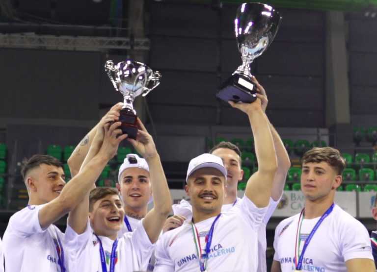 Gli atleti Campioni d’Italia di Ginnastica Salerno al Giffoni Film Festival