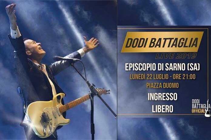 Episcopio di Sarno – Lunedì arriva il Tour di Dodi Battaglia
