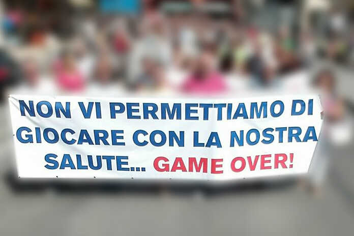 Scafati - Protesta Helios